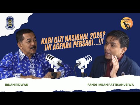 Hari Gizi Nasional 2026?? Ini Agenda PERSAGI Kabupaten Batang!!! | PERSAGI Kabupaten Batang PODCAST Eps. 16